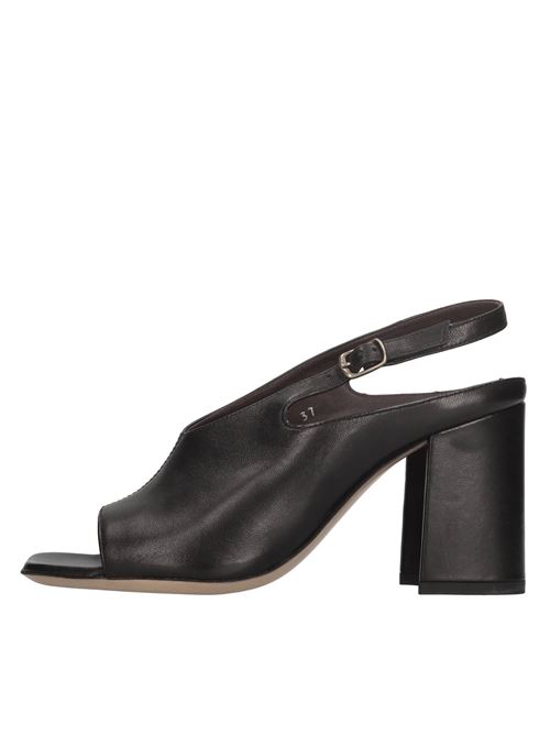 Sandali in pelle DRIES VAN NOTEN | WW202/027/H80 QU101NERO